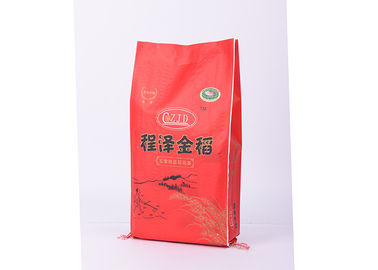 Chine Le riz latéral de Bopp de gousset/pp met en sac pour l'emballage de riz/farine/graine/engrais fournisseur