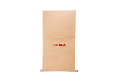 Chine Sac de papier réutilisé de Brown Papier d'emballage Brown, sacs de Papier d'emballage imprimés par coutume inférieure de bloc fournisseur