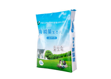 Chine Matière de charge en plastique du sac 25kg de valve du fond de bloc d'emballage d'engrais de pp fournisseur