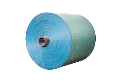 Chine À haute brillance recyclable et la matte de textile tissé vert-bleu de pp finit disponible fournisseur