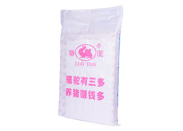 Chine Le plastique tissé renvoie les sacs industriels et renvoie avec l'impression de gravure de doubles points de textiles tissés de pp fournisseur