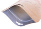 Sacs en papier durables de Papier d'emballage Brown avec l'OEM rayé par aluminium de résistance d'humidité de tirette fournisseur