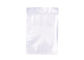 Le plastique de transparent Zippered les sacs stratifiés par BOPP de stockage avec le papier d'aluminium de preuve de l'eau rayé fournisseur
