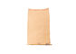 Sac de papier simple/par double piqué de ciment de plastique stratifié, sacs en papier de soudure à chaud fournisseur