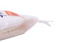 Le sac en plastique blanc d'emballage de riz, pp tissés/non textile tissé a enduit des sacs d'emballage alimentaire de la poignée fournisseur