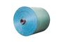 À haute brillance recyclable et la matte de textile tissé vert-bleu de pp finit disponible fournisseur
