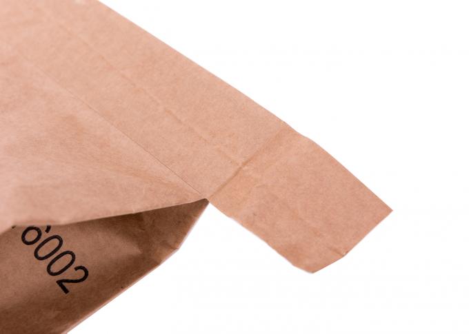 La coutume stratifiée tissée par pp a imprimé le sac de papier en plastique pour l'emballage de produit chimique/ciment