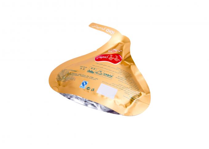 L'emballage en aluminium de matériau d'emballage de chocolat met en sac étanche à l'humidité disponible de couleur multi