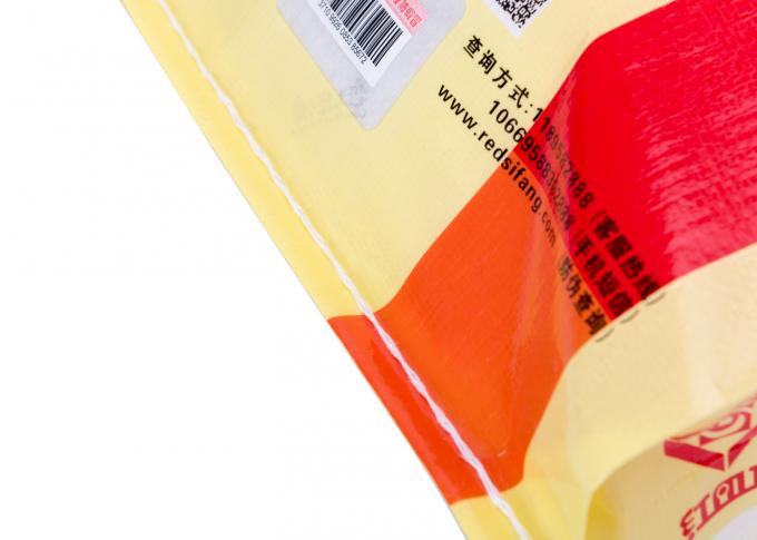 L'emballage de impression coloré d'engrais tissé par BOPP met en sac la matière de charge 40kg
