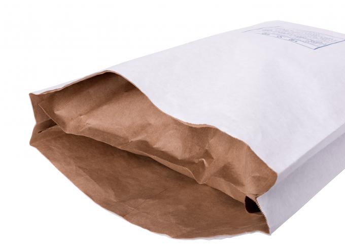 Le compost multi composé en plastique blanc de papier d'emballage met en sac résistant d'humidité