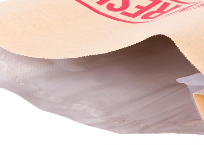 Le HDPE tissé a stratifié des sacs avec du PE/pp/matériel de composé papier d'emballage recyclable