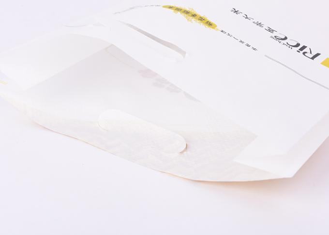 L'emballage de riz blanc met en sac avec le fil 5kg de scellage de couture 48 cm * taille de 23 cm