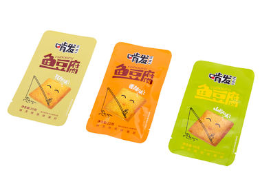Chine Les sacs rayés 10 de catégorie comestible de papier d'aluminium filètent la résistance de l'impact étanche à l'humidité épaisse fournisseur