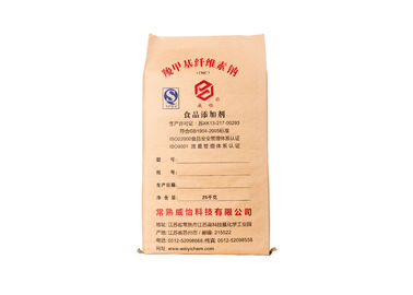 Chine Sacs en papier résistants inférieurs cousue/de bloc Brown pour l'emballage de produits chimiques/matériaux de nourriture fournisseur