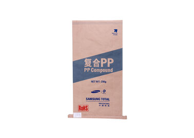 Chine Les sacs en papier de Multiwall de catégorie comestible tiennent la soudure à chaud de poche simple/double piqué fournisseur