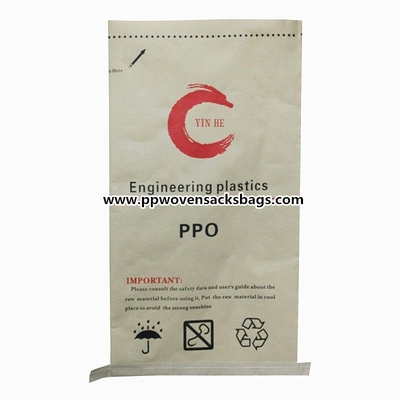 CHINE Papier d'emballage et sacs/sacs en papier composés en plastique de Raphe Multiwall pour les produits chimiques de emballage Fournisseur