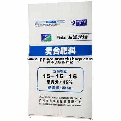 CHINE Engrais tissé par polypropylène et produits chimiques empaquetant des sacs à sac avec l'impression de Flexo Fournisseur