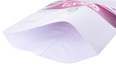 le sac blanc de ciment de papier de 50kg emballage, pp a stratifié des sacs de textile tissé de papier d'emballage non fournisseur