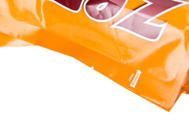 Sacs rayés de catégorie comestible de papier d'aluminium pour le kilogramme de matière de charge du conditionnement souple d'aliments pour animaux familiers 1 - 5 fournisseur