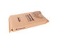 Les sacs en papier plats de Papier d'emballage de catégorie comestible, aluminium de soudure à chaud d'emballage tissé par pp met en sac 25 kilogrammes fournisseur