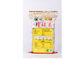l'emballage en plastique de riz de 10 kilogrammes met en sac avec Bopp a stratifié le matériel de textile tissé de pp fournisseur