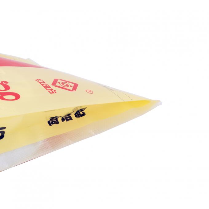 Sacs d'emballage d'engrais tissés par BOPP, grands sachets en plastique clairs forts imprimés 40kg