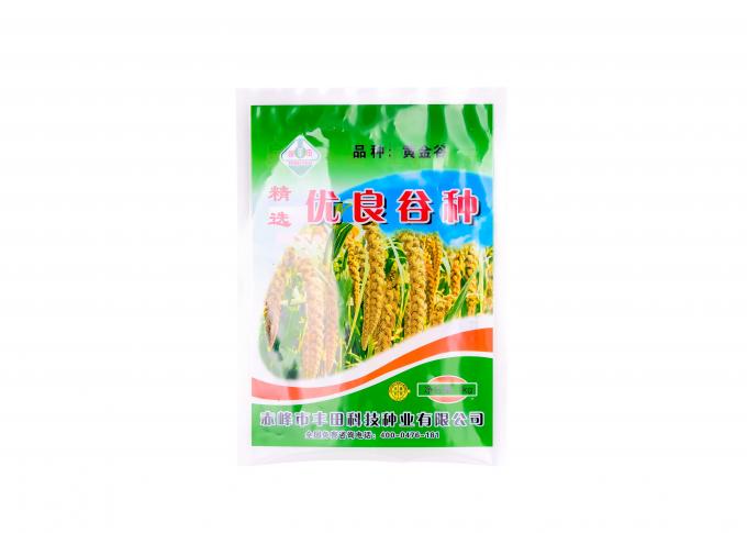 Sacs d'emballage de riz de polypropylène pour le kilogramme de capacité de l'épaisseur de fil de la farine de riz 10 5 - 25