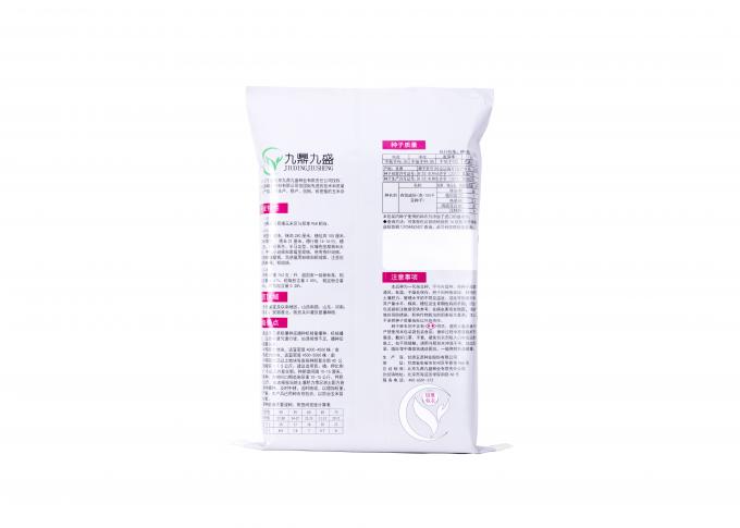 le sac blanc de ciment de papier de 50kg emballage, pp a stratifié des sacs de textile tissé de papier d'emballage non