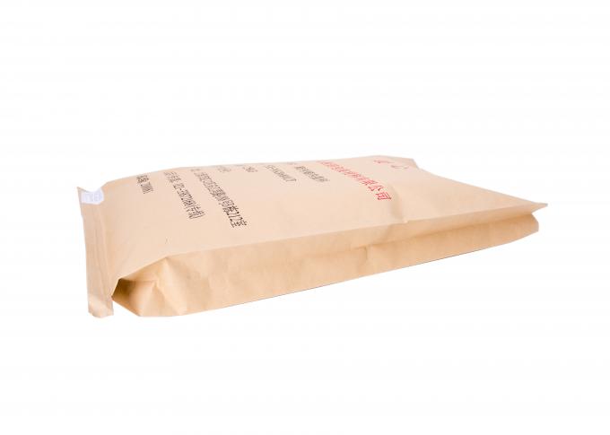 25kg 50kg BOPP a stratifié les sacs en papier personnalisés tissés par pp pour la nourriture/emballage pharmaceutique