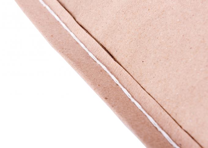 Composés en plastique tissés par pp tiennent des poches de nourriture, sacs en papier faits sur commande blancs/de brun Papier d'emballage