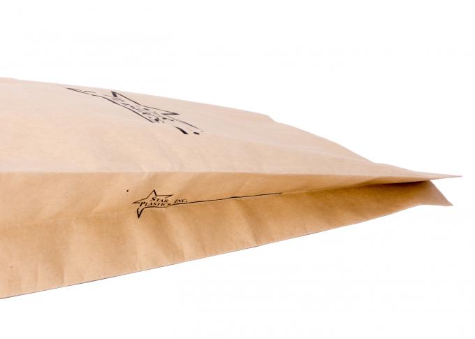 La coutume imperméable a imprimé les sacs, les sacs de nourriture tissés par pp de papier d'emballage choisissent/plis de double