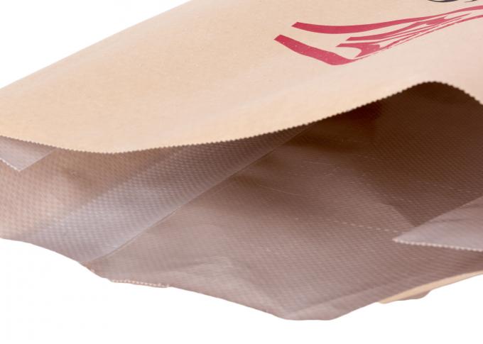 Soudez à chaud les sacs stratifiés d'emballage d'engrais tissés par pp de papier d'emballage avec le poids de la charge 25 kilogrammes/50kg