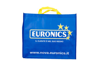 La coutume a imprimé les sacs à provisions non tissés pour promotionnel/épicerie/au détail