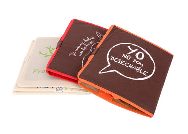 Sacs à provisions non tissés personnalisés pour les biens de emballage d'achat/promotion